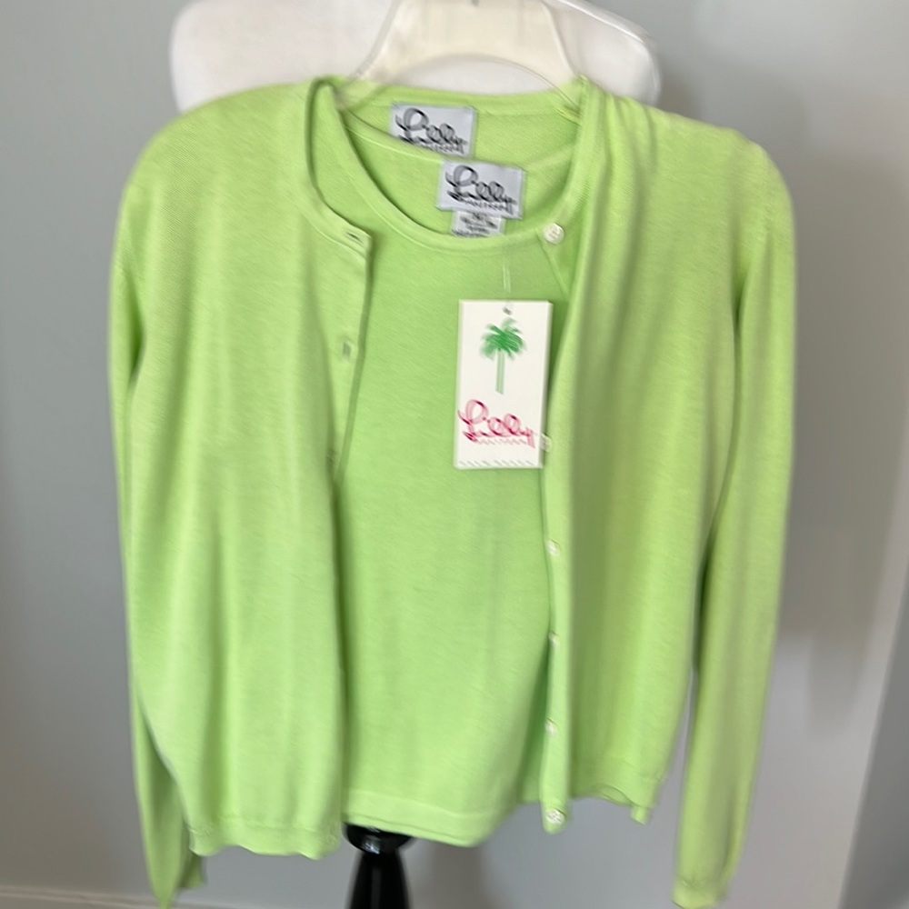 Lilly Pulitzer sweater 2-piece twin set